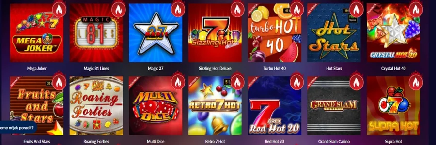 Admiral online kasino